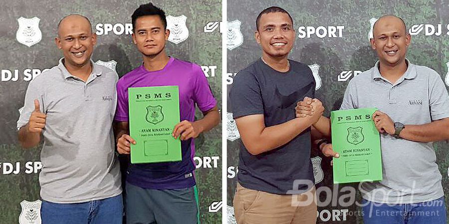 Legimin dkk Akhirnya Teken Perpanjangan Kontrak bersama PSMS Medan