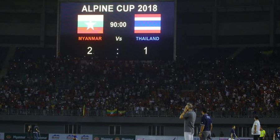 Bungkam Thailand, Timnas U-23 Myanmar Jadi Juarai Alpine Cup Sebelum Berjuang di Asian Games 2018