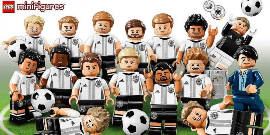 Tim Nasional Jerman Hadir Dalam Bentuk Lego