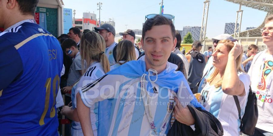 Dari Dublin ke Rusia, Suporter Ini Yakin Argentina Bakal Juara Piala Dunia