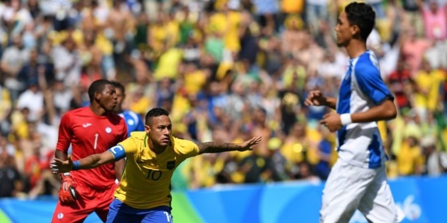 Gunduli Honduras, Neymar Pimpin Brasil ke Final