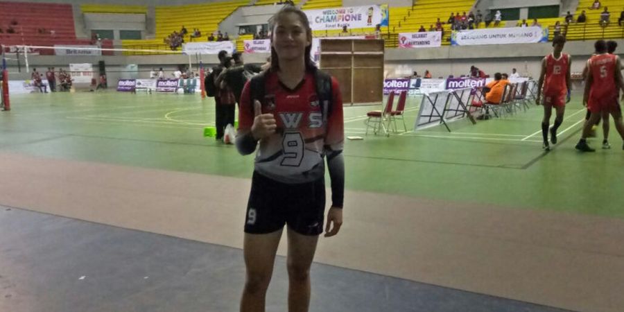 Tanpa Gadis Ini, Tim JWS Minahasa Bisa Absen dari Kejuaraan Voli Antarklub U-17 2017