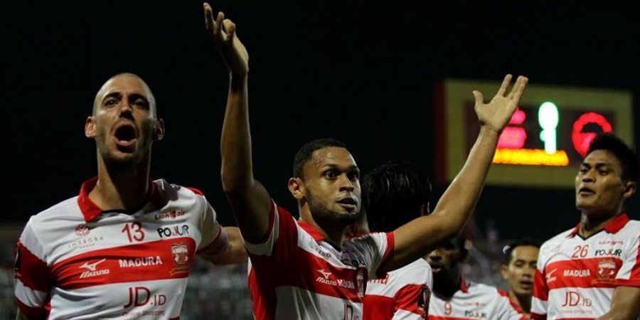 Asa Luis Junior Selepas Gol Perdana untuk Madura United