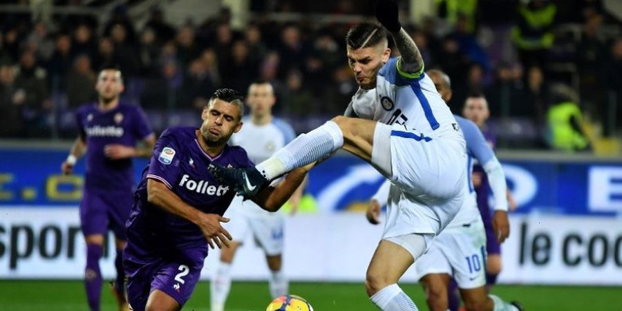Sambangi Markas Fiorentina, Kemenangan di Depan Mata Inter Milan Pupus di Pengujung Laga