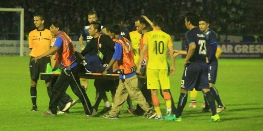 Sempat Dibawa ke Rumah Sakit, Ini Kondisi Terbaru Gelandang Asing Arema