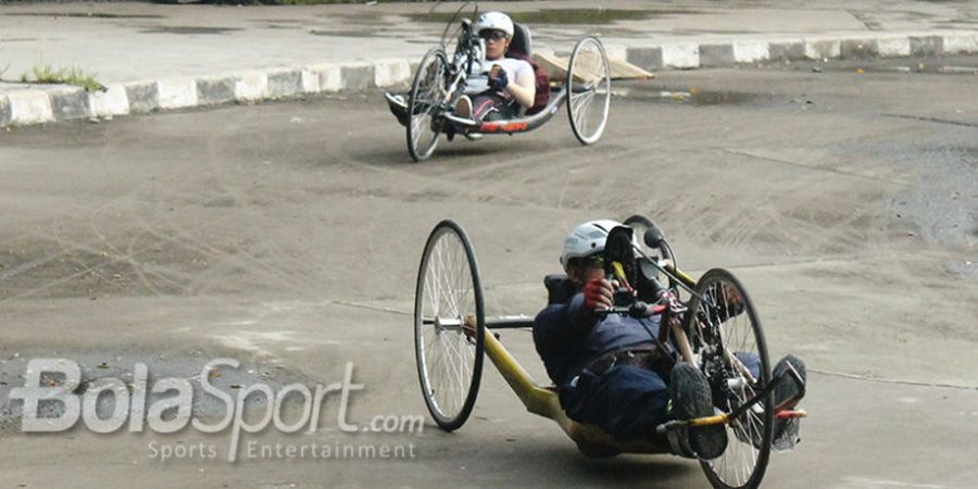 Asian Para Games 2018 - Bersepeda di Jalan Tol Jadi Salah Satu Menu Latihan Atlet Paracycling