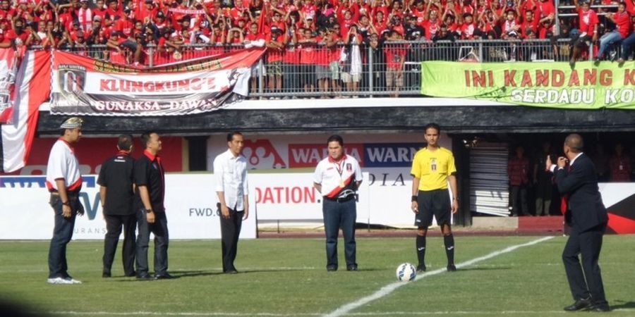 Jokowi Datang, Pagar Tribune Stadion Bakal Tumbang