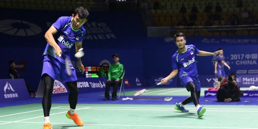 Ahsan/Rian Susul Marcus/Kevin ke Perempat Final China Terbuka