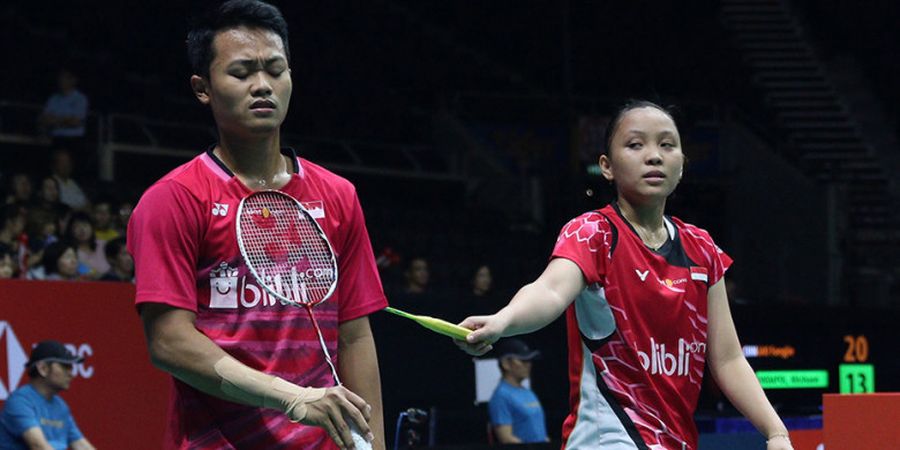 Bangka Belitung Indonesia Masters 2018 - Jadi Unggulan Teratas, Akbar/Winny Terhenti pada Babak Pertama