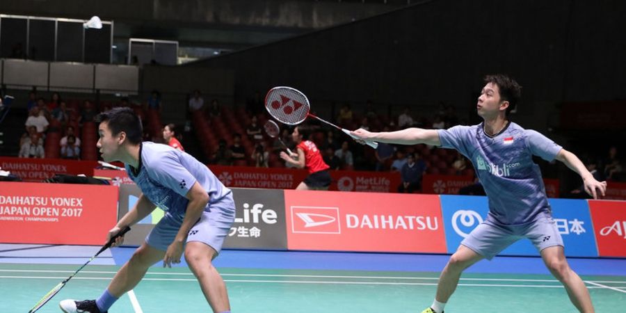 Japan Open 2017 - Kalahkan Musuh Bebuyutan, Marcus Fernaldi Gideon/Kevin Sanjaya Sukamuljo Berhasil ke Final