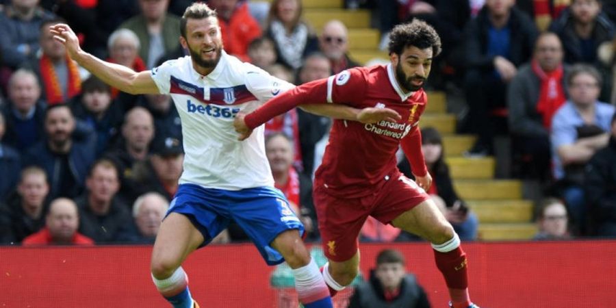 Hasil Babak I Liverpool Vs Stoke City - Mohamed Salah Tak Berkutik, The Reds Tertahan Tanpa Gol