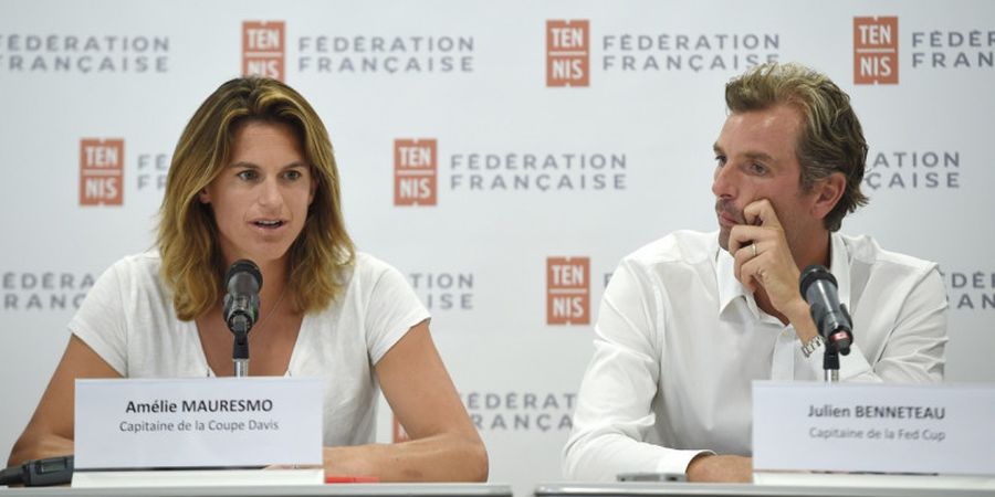 Amelie Mauresmo Jadi Kapten Tim Prancis pada Piala Davis 2019 dan 2020