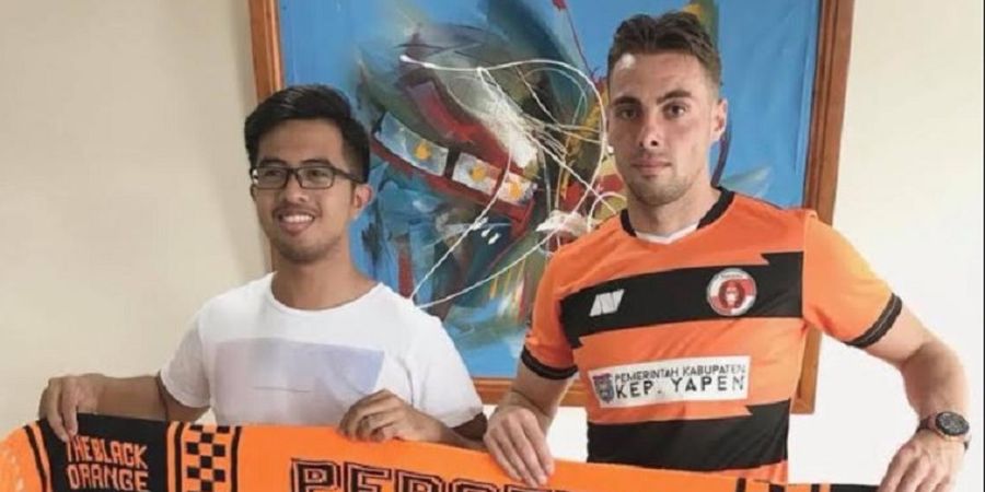 BREAKING NEWS - Perseru Serui Rekrut Djamel Leeflang dari Liga Malta