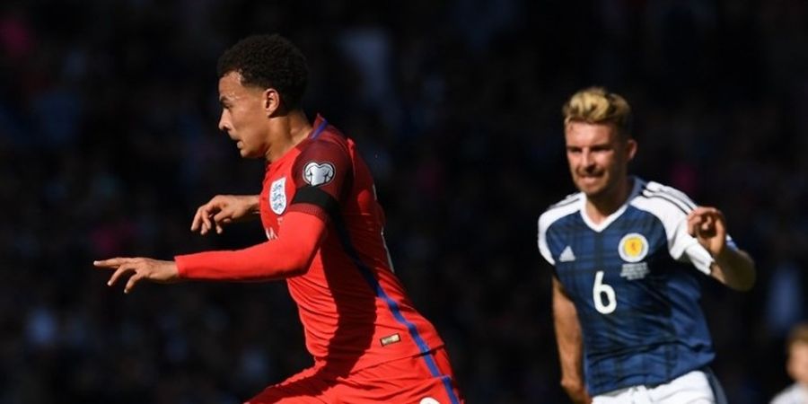 Jelang Inggris vs Swiss, Dele Alli 'Pecundangi' Rekan Satu Tim