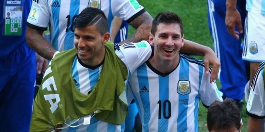 Jika Messi Tak Kembali, Sergio Aguero Pensiun