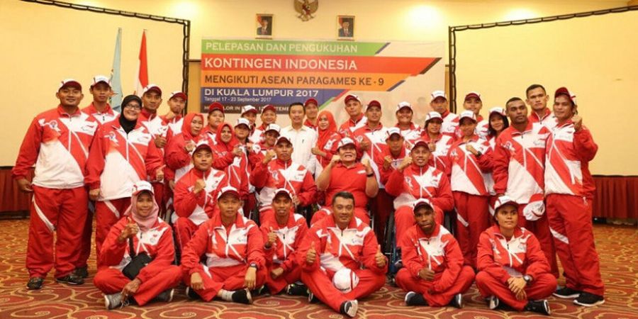 Indonesia Ditargetkan Jadi Juara Umum pada ASEAN Paragames 2017
