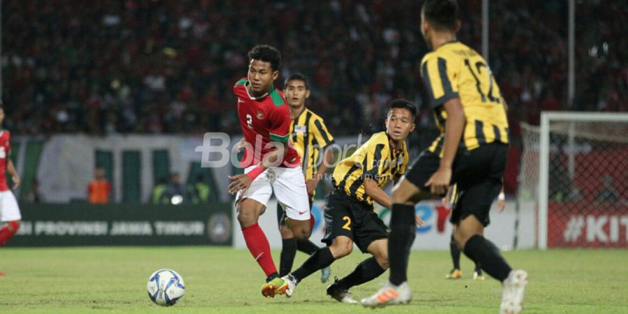 Timnas U-16 Indonesia Vs Malaysia - Dua Pemain Harimau Malaya Perang Mulut