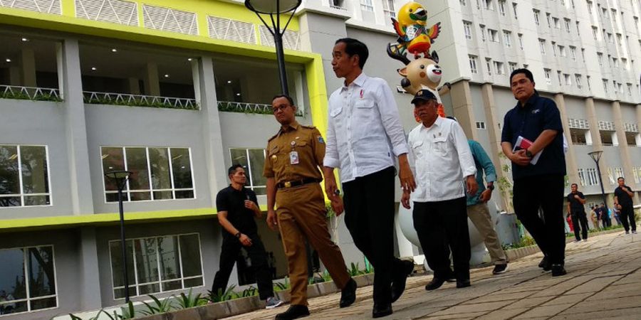 Presiden Jokowi: 99,9 Persen Wisma Atlet Kemayoran Sudah Rampung