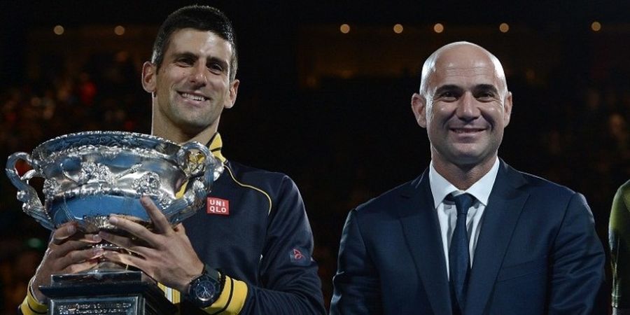 Andre Agassi Resmi Berhenti Tangani Novak Djokovic