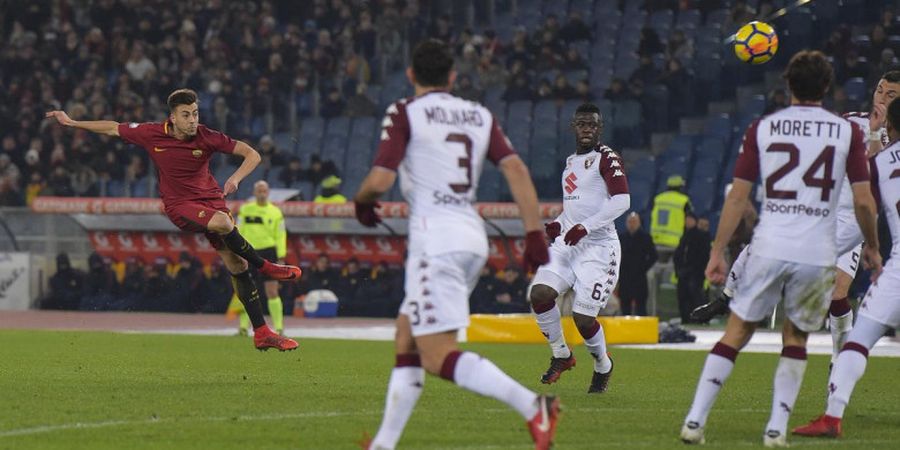 VIDEO - Edin Dzeko Gagal Penalti, AS Roma Tersingkir dari Coppa Italia