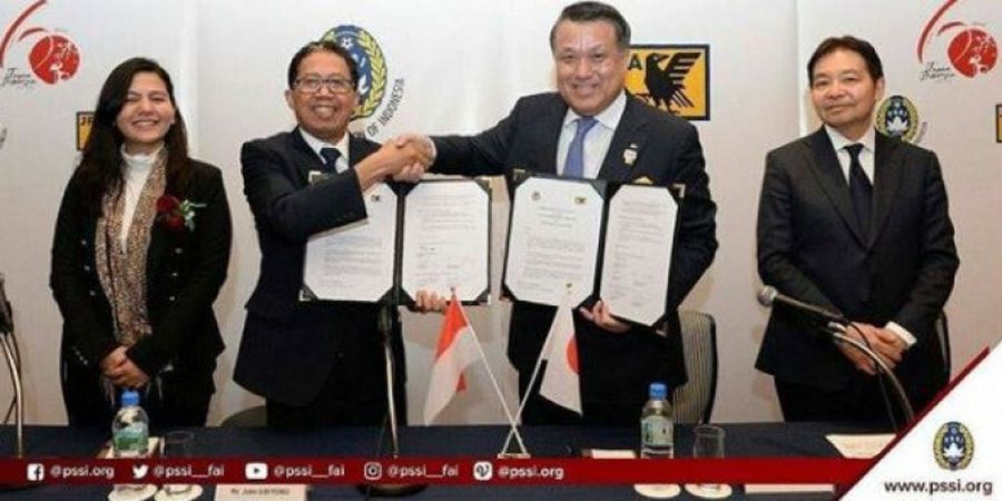 Kelas! Ini 5 Poin Kerja Sama PSSI dan Federasi Sepak Bola Jepang