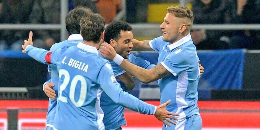 Diwarnai Dua Kartu Merah, Lazio Rusak Rapor Kemenangan Inter