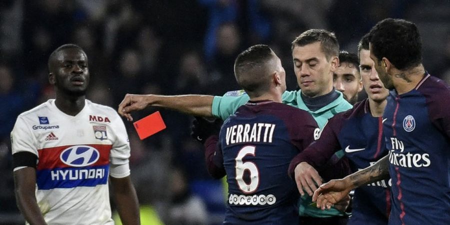 Hasil Liga Prancis - 3 Gol Roket Hiasi Kekalahan Paris Saint-Germain dari Olympique Lyon