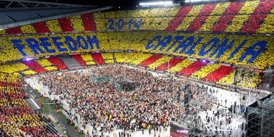 Barcelona Vs Olympiakos - Di Tengah Panasnya Konflik Politik, Camp Nou Kembali Dibuka Demi Cules