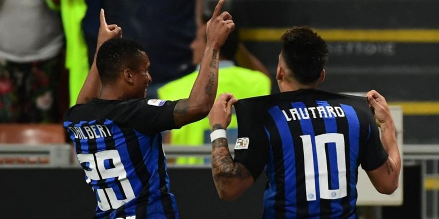 Hasil Babak I Inter Milan Vs Cagliari - Lautaro Martinez Cetak Gol Perdana