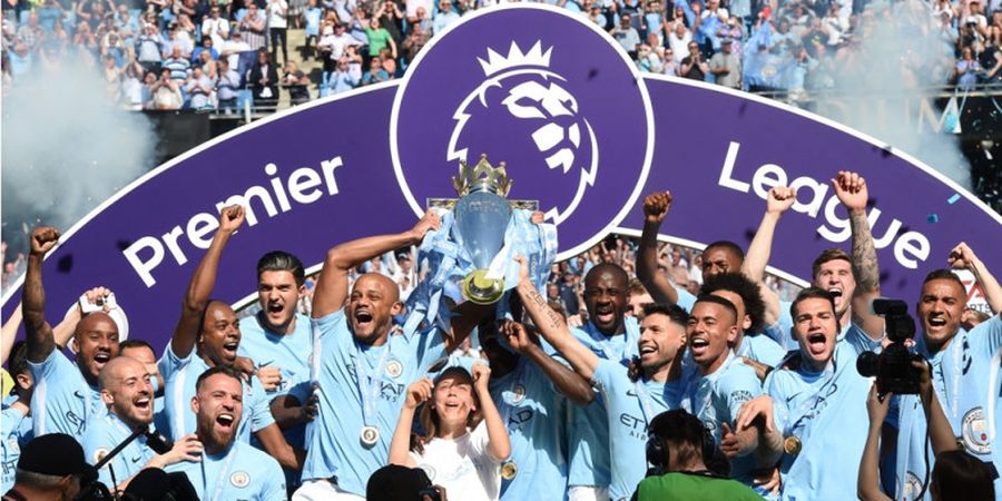 7 Rekor Besar Liga Inggris yang Sukses Dipecahkan Manchester City pada 2017-2018