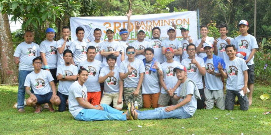 Komunitas Badminton Mania Rayakan Ulang Tahun Ke-3