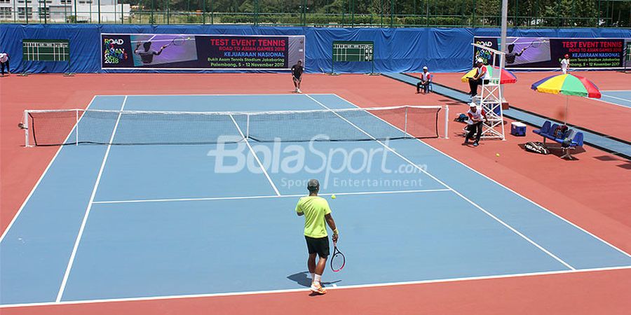 INASGOC dan PB Pelti Ingin Gelar Banyak Pertandingan di Stadion Tenis Bukit Asam JSC
