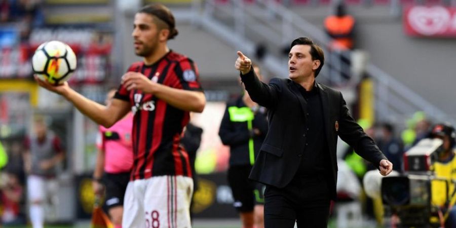 Link Live Streaming AC Milan Vs AS Roma - Laga Penentuan Nasib Vincenzo Montella