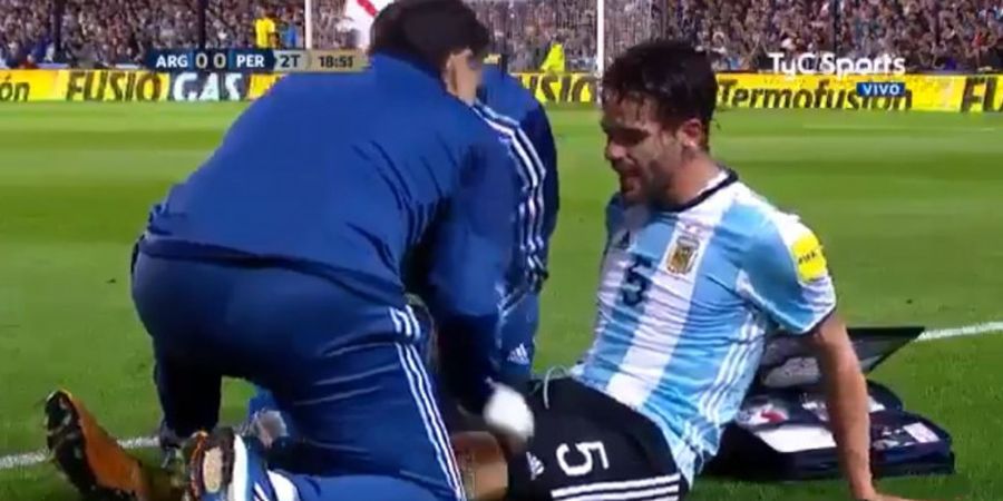 VIDEO - Bak Kapten Tsubasa, Pemain Argentina Ini Tetap Bersikeras untuk Tampil Meski Mengalami Cedera ACL