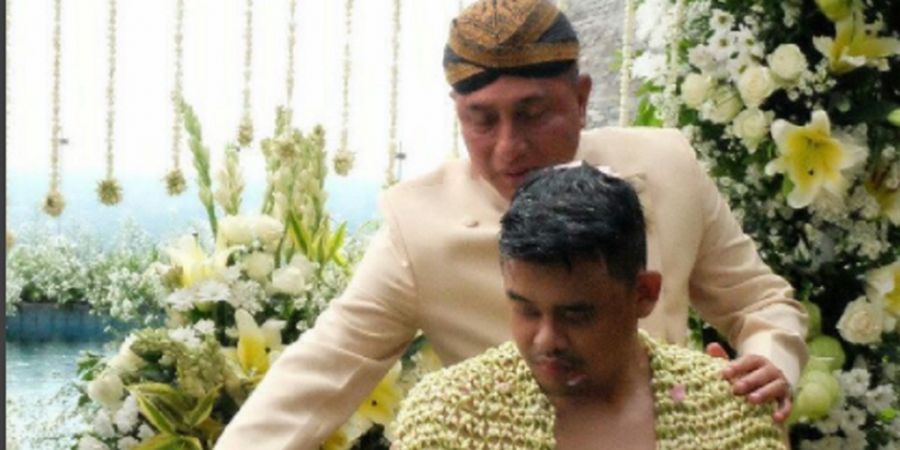Ketua Umum PSSI Hadir dalam Prosesi Siraman Pernikahan Putri Jokowi