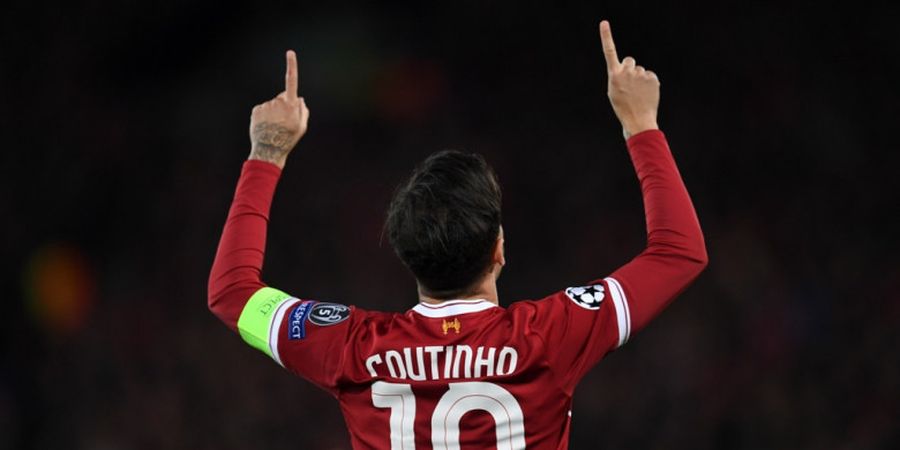 Philippe Coutinho Cetak Hattrick, Liverpool Jadi Wakil Terbaik Inggris di Liga Champions
