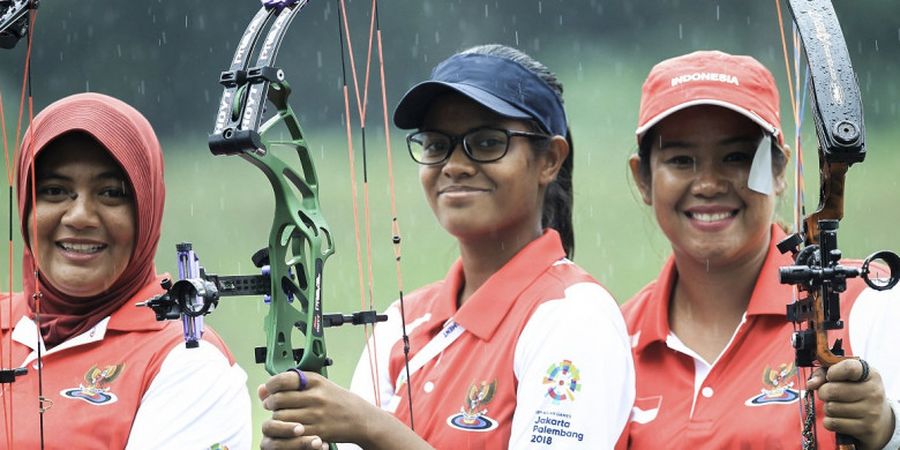 Panahan Asian Games 2018, Harus Tetap Fight di Tengah Hujan