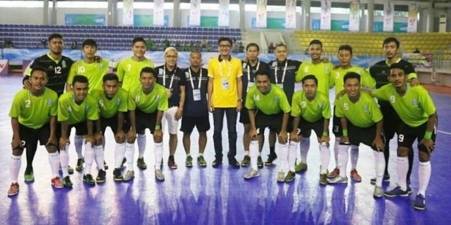 Tim Futsal Jatim Menang di Laga Perdana PON Jabar 2016