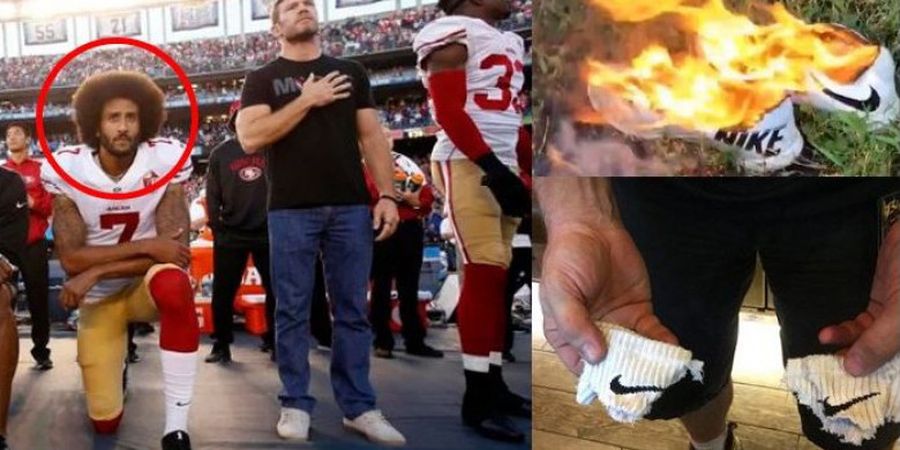 Karena Kontroversi Ini, Ratusan Orang Bakar Sepatu Nike di Amerika Serikat