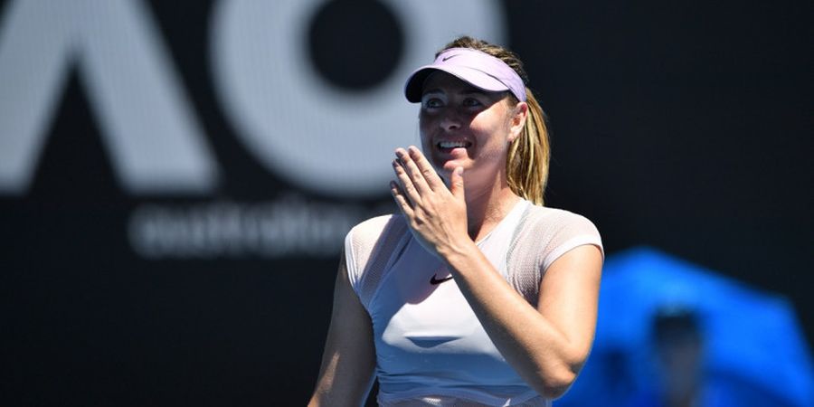 Sosok Ini Mencuri Perhatian Maria Sharapova di Qatar Open 2018
