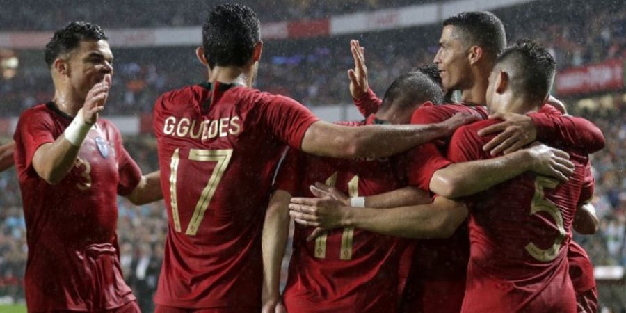 Hasil Akhir Portugal Vs Aljazair - Titisan Cristiano Ronaldo Bawa Tuan Rumah Menang 3-0