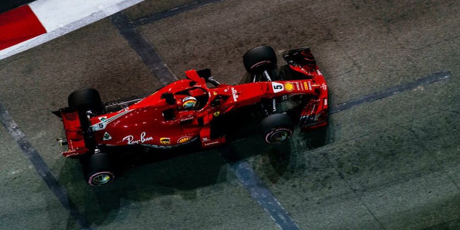 Vettel Bela Keputusan Ferrari Mengenai Strategi Pitstop