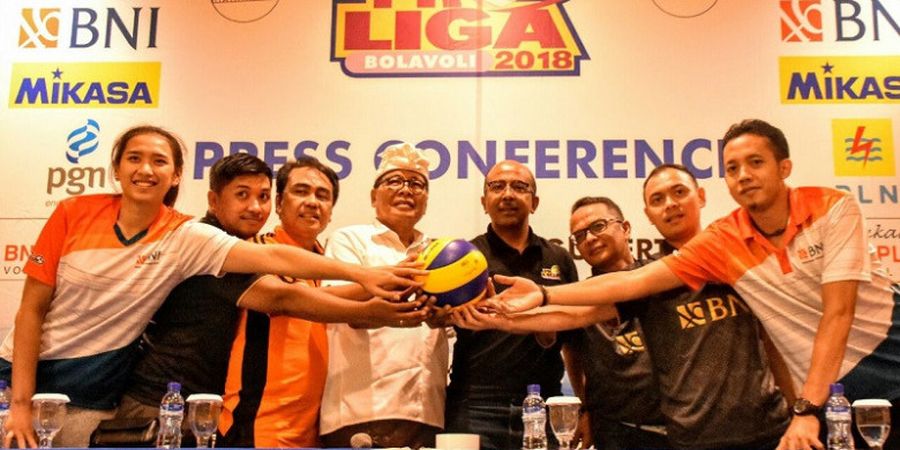 Tim Putra-Putri Jakarta BNI Taplus Bidik Poin Penuh pada Putaran Kedua Proliga 2018 Seri Bali