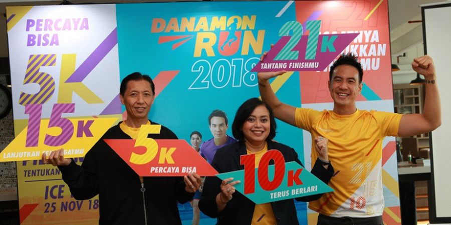 Bidik 5.000 Orang, Danamon Run Bebaskan Peserta Pilih Jarak Finis Saat Berlari