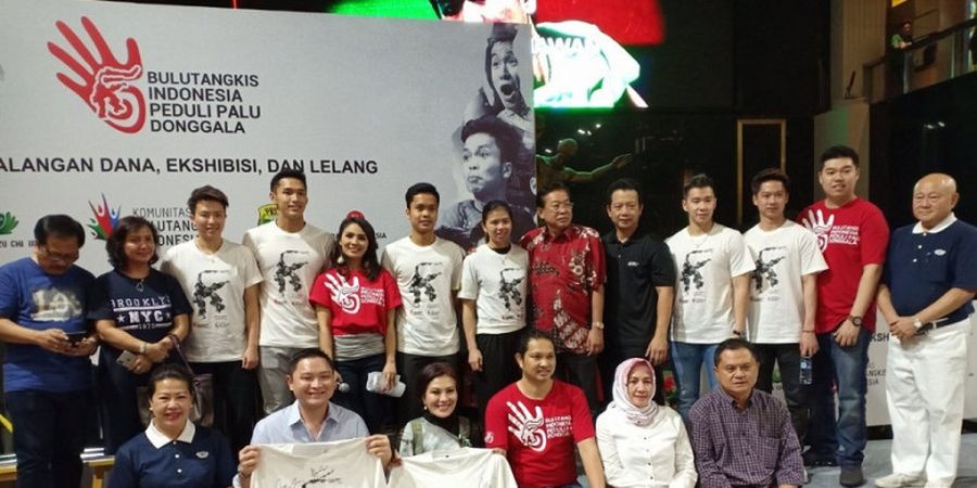 Hasil Lelang Raket dan Jersey Pebulu Tangkis Indonesia untuk Palu dan Donggala Capai Rp 2,148 Miliar