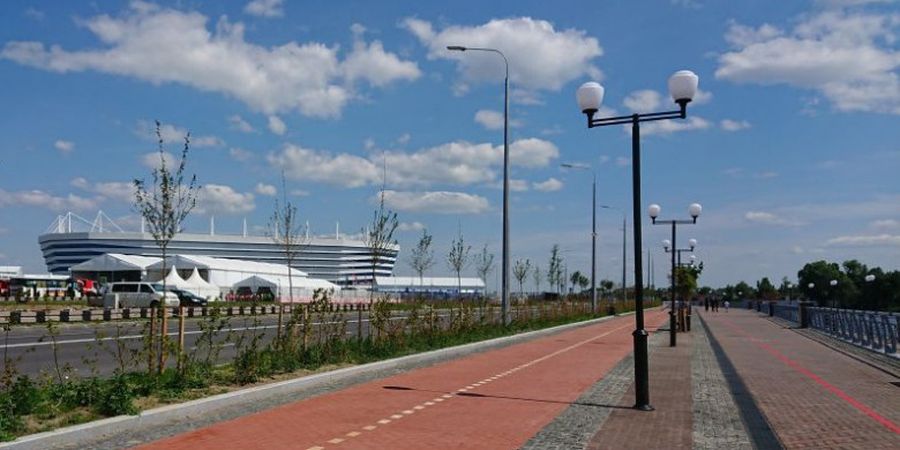 Stadion Kaliningrad, Ramah untuk Pejalan Kaki dan Pesepeda