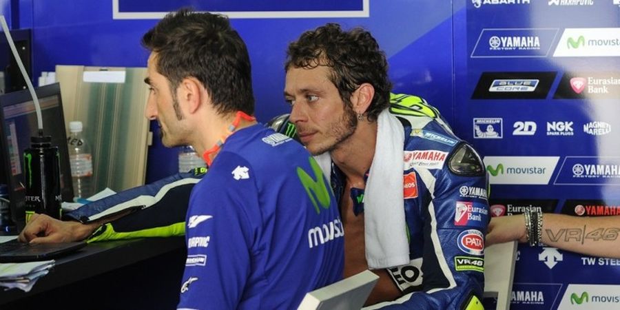 Rossi Terjatuh, Lorenzo Tercepat Sementara