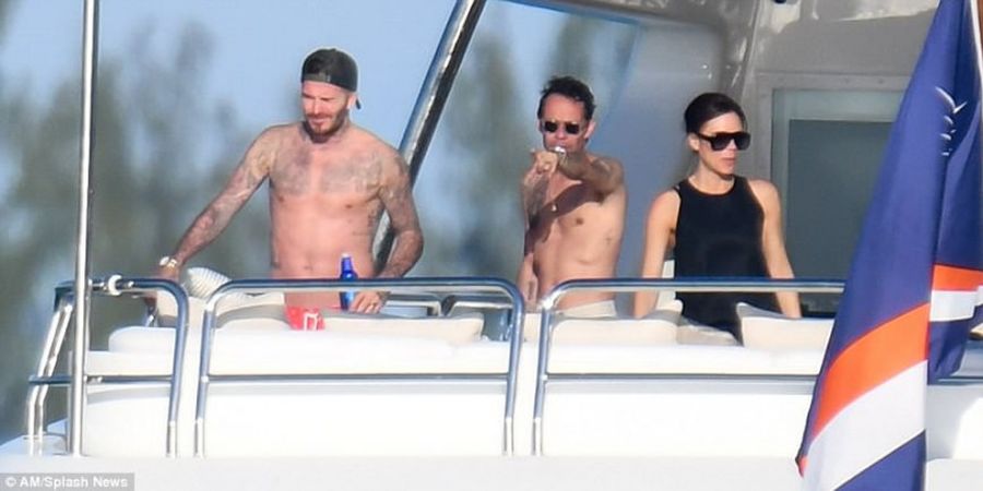 Usai Kunjungi Indonesia, David Beckham Terciduk Sedang Liburan Romantis di Miami
