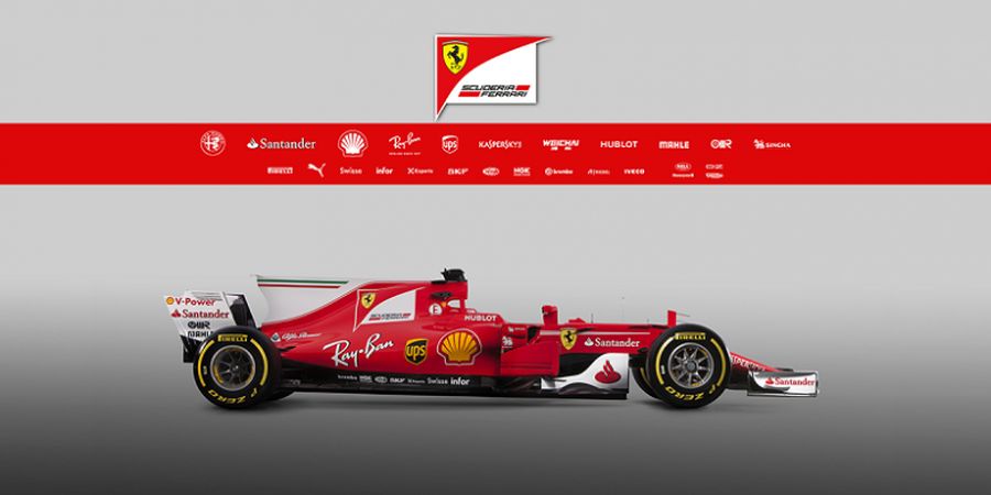 Ferrari Rilis Mobil untuk Formula 1 2017 di Italia