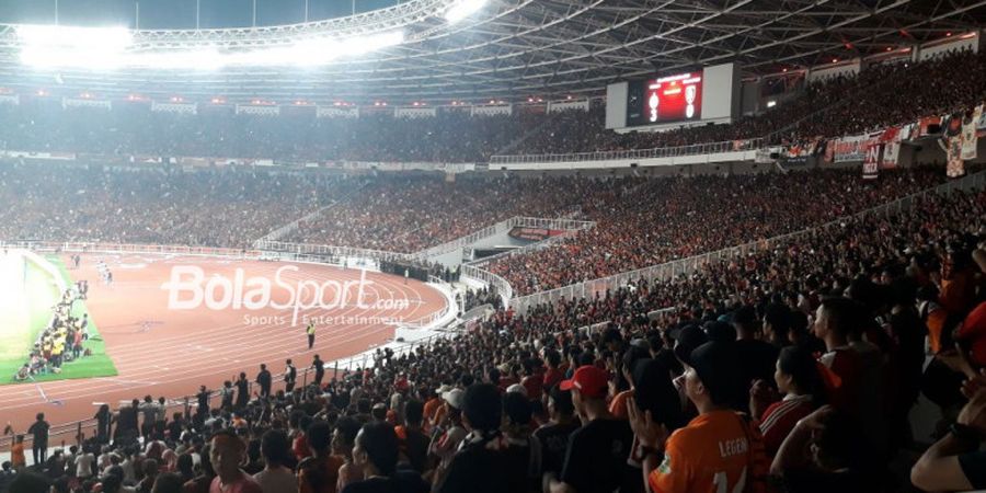 Tertinggal Tiga Gol dari Persija, Suporter Bali United Terdiam dan Tinggalkan SUGBK